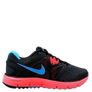 Womens Nike Lunarglide 3 Anthracite Black Pink Blue Trainer Running Sneakers 8